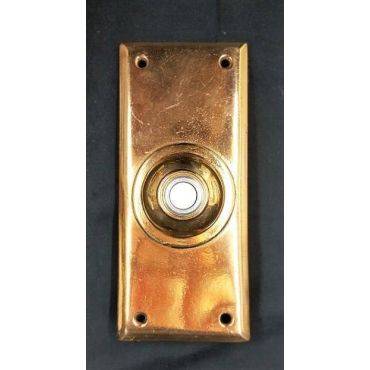 Solid Red Brass Plate & Door Bell #GA 217