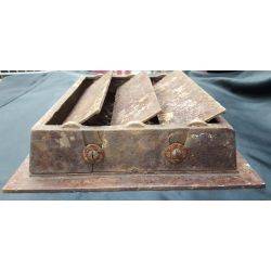 Rectangular Ornate Cast Iron Floor Register Cover #GA4241