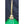 Load image into Gallery viewer, Green &amp; White Cased Shade with Brass Rod Ceiling Pendant Chandelier #GA1039
