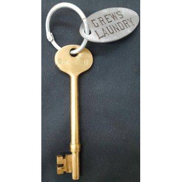 Solid Brass Skeleton Key