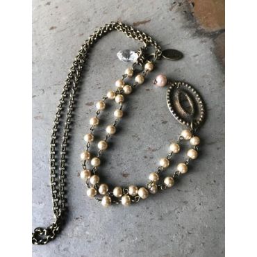 Vintage Sarabeth - Prism Salvaged Necklace