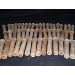 Antique Porcelain Tube Knob Electrical Insulators Set of 50 #Insulators